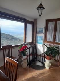 Villa overlooking Sonnino and its surrounding villages