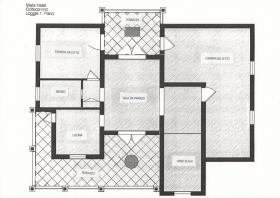 Villa in Abruzzo with panoramic view of the Maiella mountains